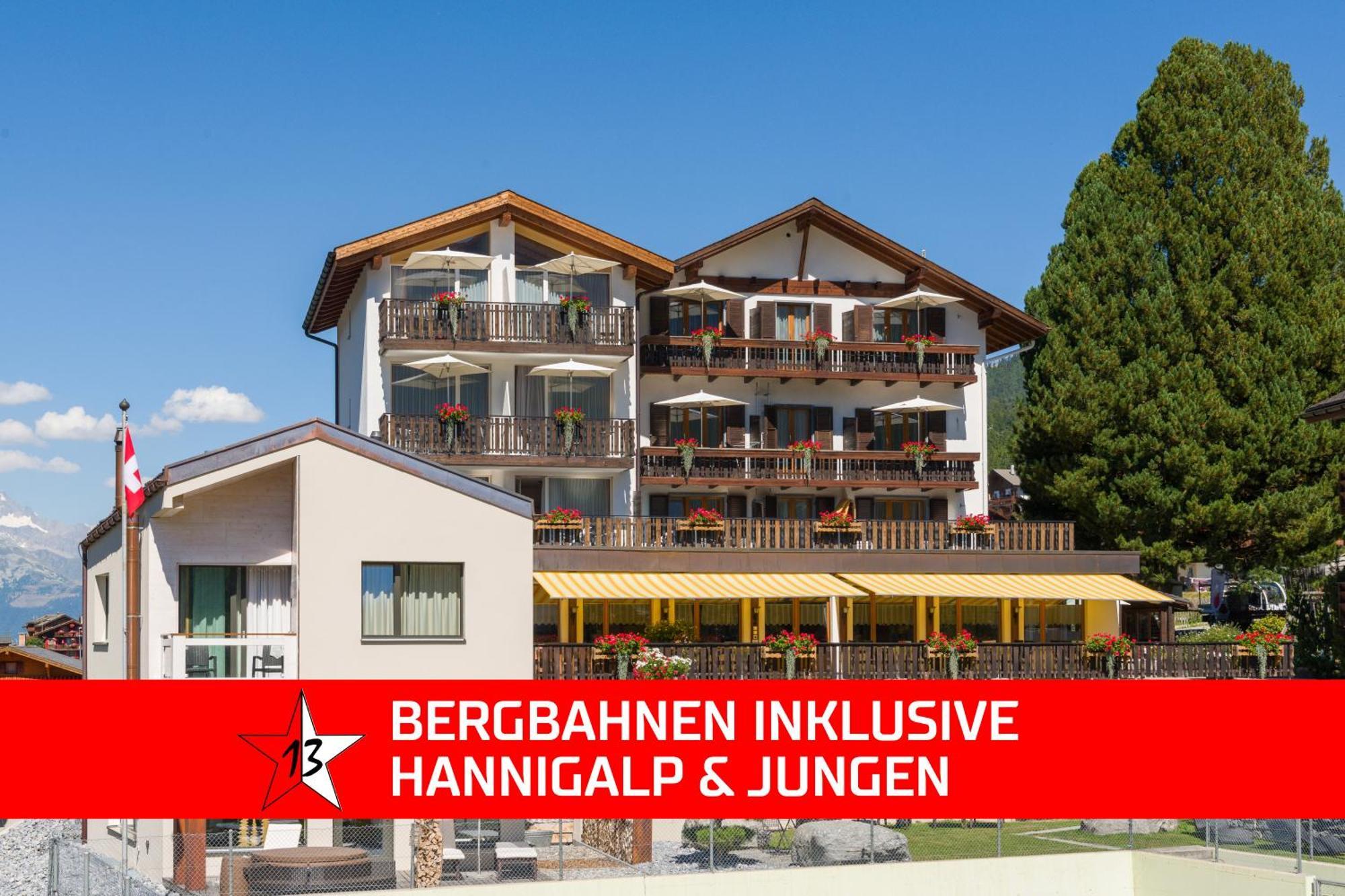 Aktiv Hotel & Spa Hannigalp Grächen Exterior foto